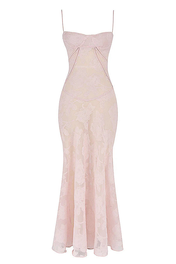 MIA MAXI DRESS - BLUSH