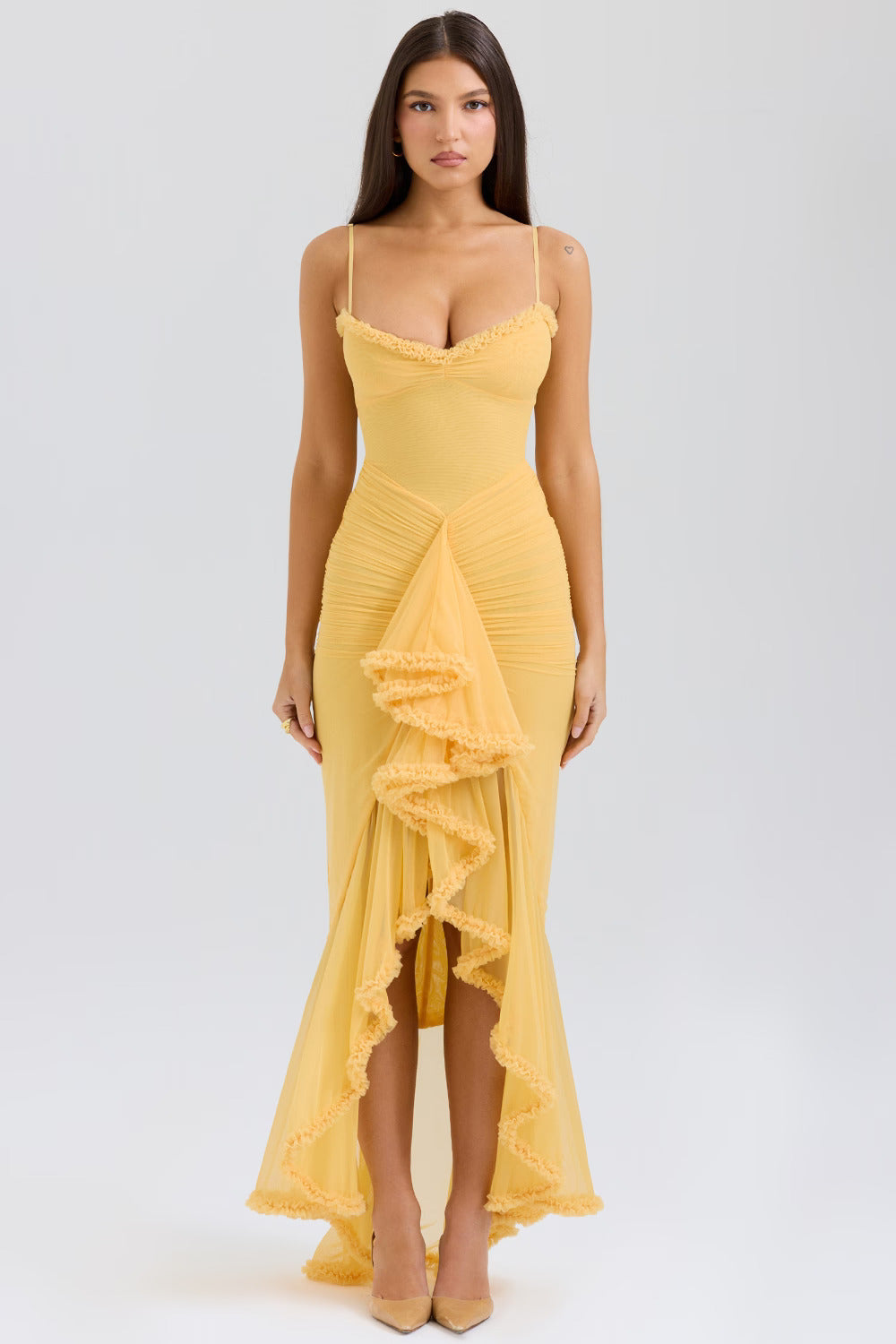 VALERIA MAXI DRESS - YELLOW