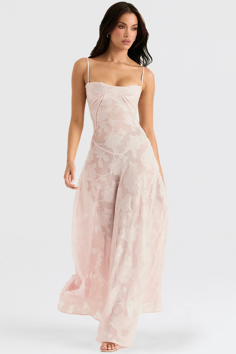 MIA MAXI DRESS - BLUSH