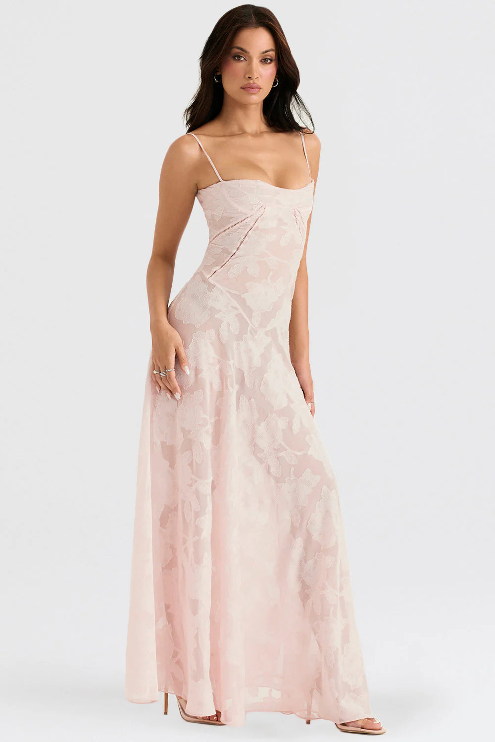 MIA MAXI DRESS - BLUSH