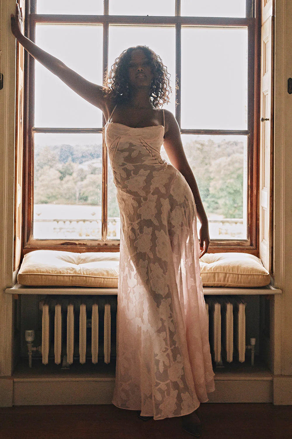 MIA MAXI DRESS - BLUSH