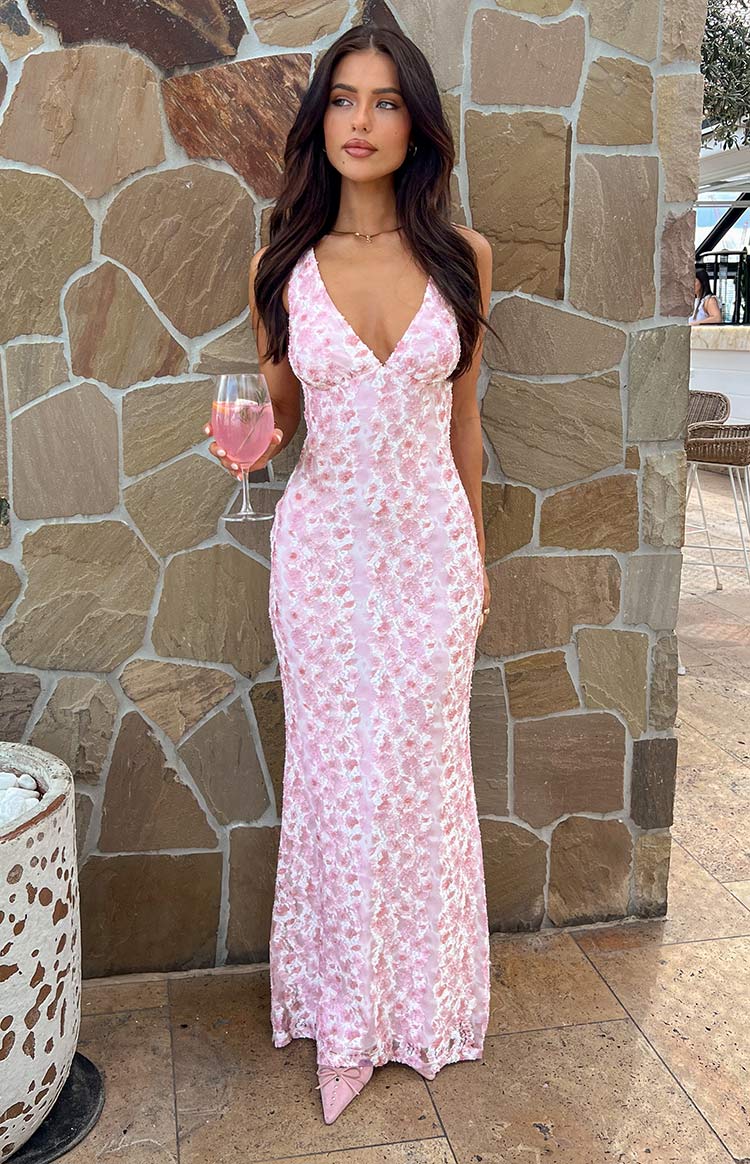 SOPHIA MAXI DRESS - PINK