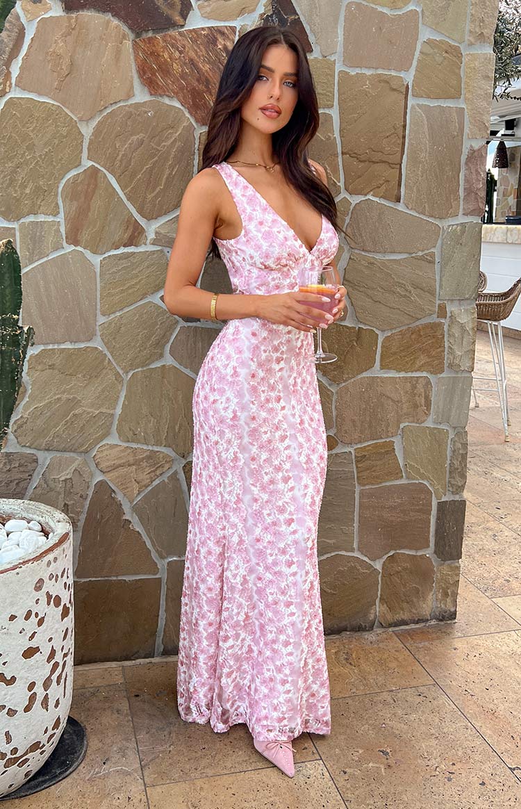 SOPHIA MAXI DRESS - PINK