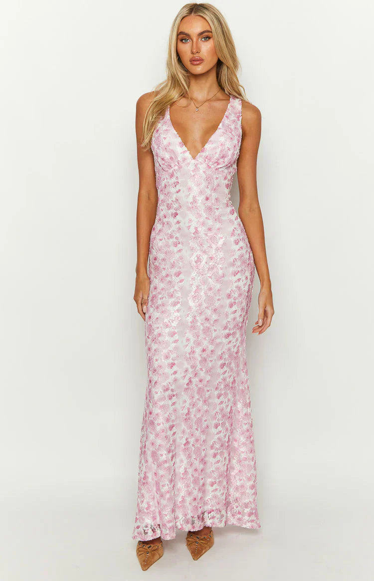 SOPHIA MAXI DRESS - PINK