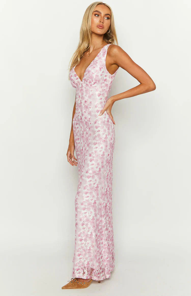 SOPHIA MAXI DRESS - PINK