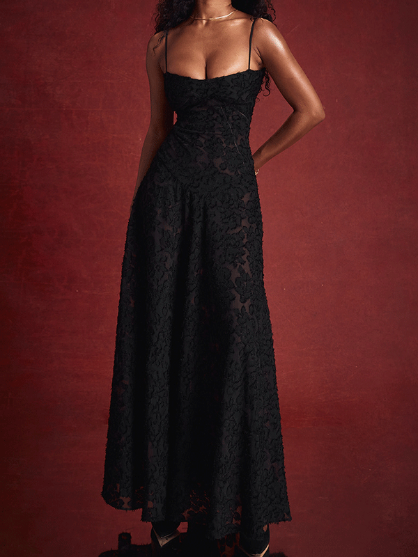MIA MAXI DRESS - BLACK