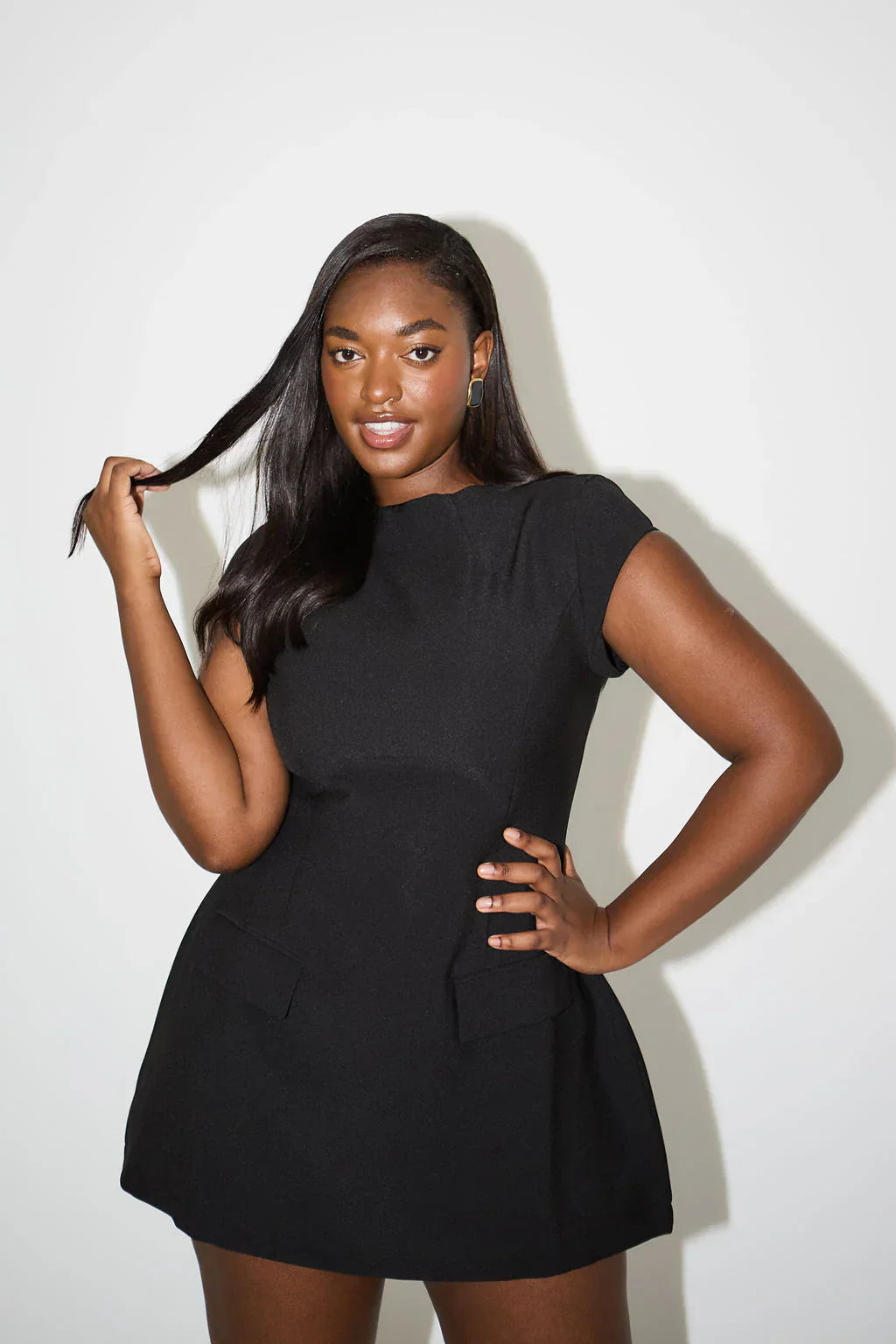 CAMILLA MINI DRESS - BLACK