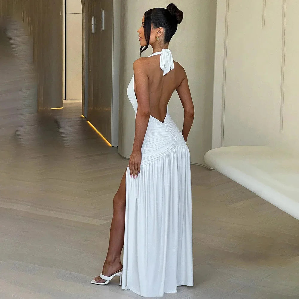 SELENA MAXI DRESS - WHITE