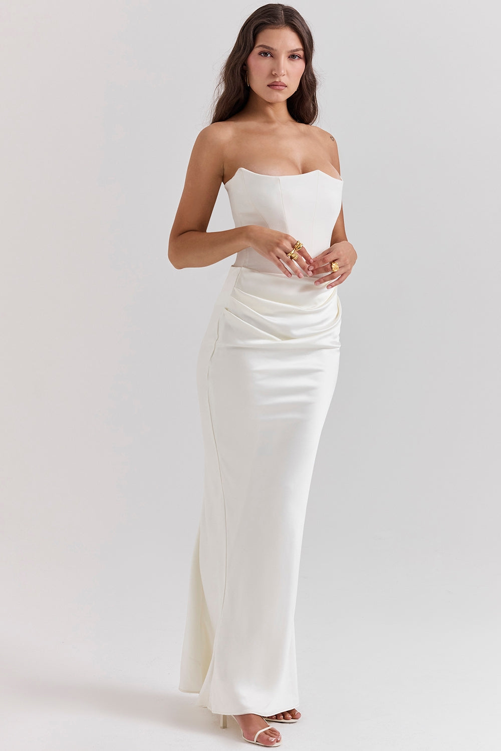 SERAPHINA MAXI DRESS - IVORY