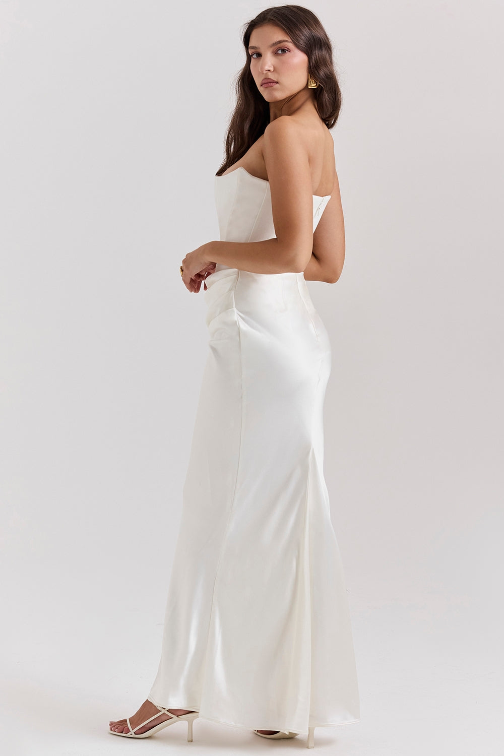 SERAPHINA MAXI DRESS - IVORY