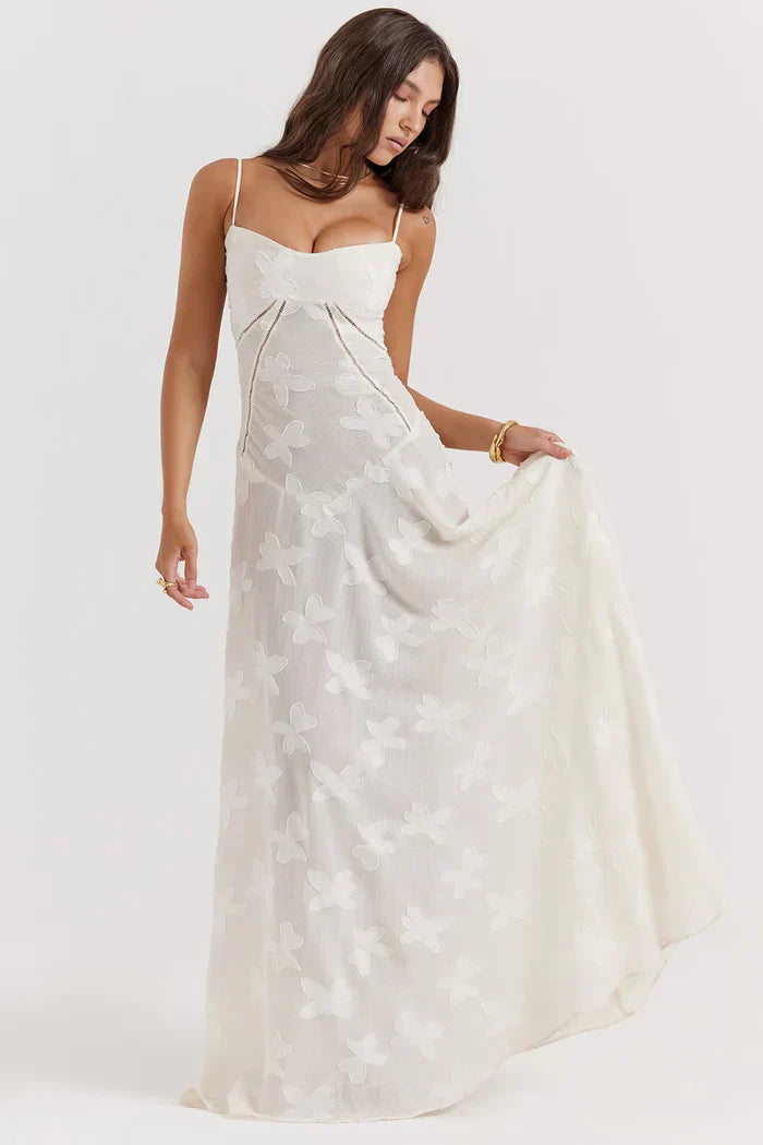 MIA MAXI DRESS - CREAM