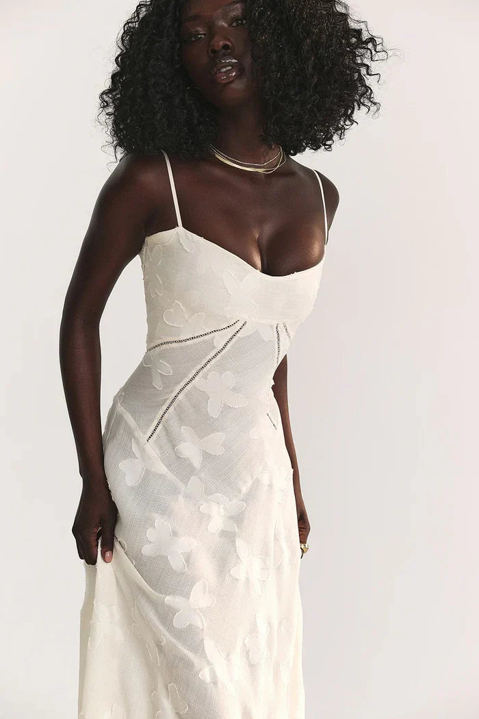 MIA MAXI DRESS - CREAM