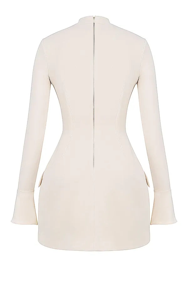 VIVIENNE MINI DRESS - CREAM