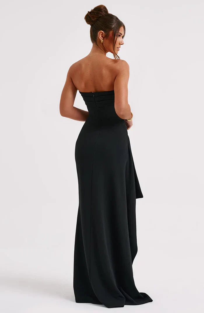ALESSIA MAXI DRESS - BLACK