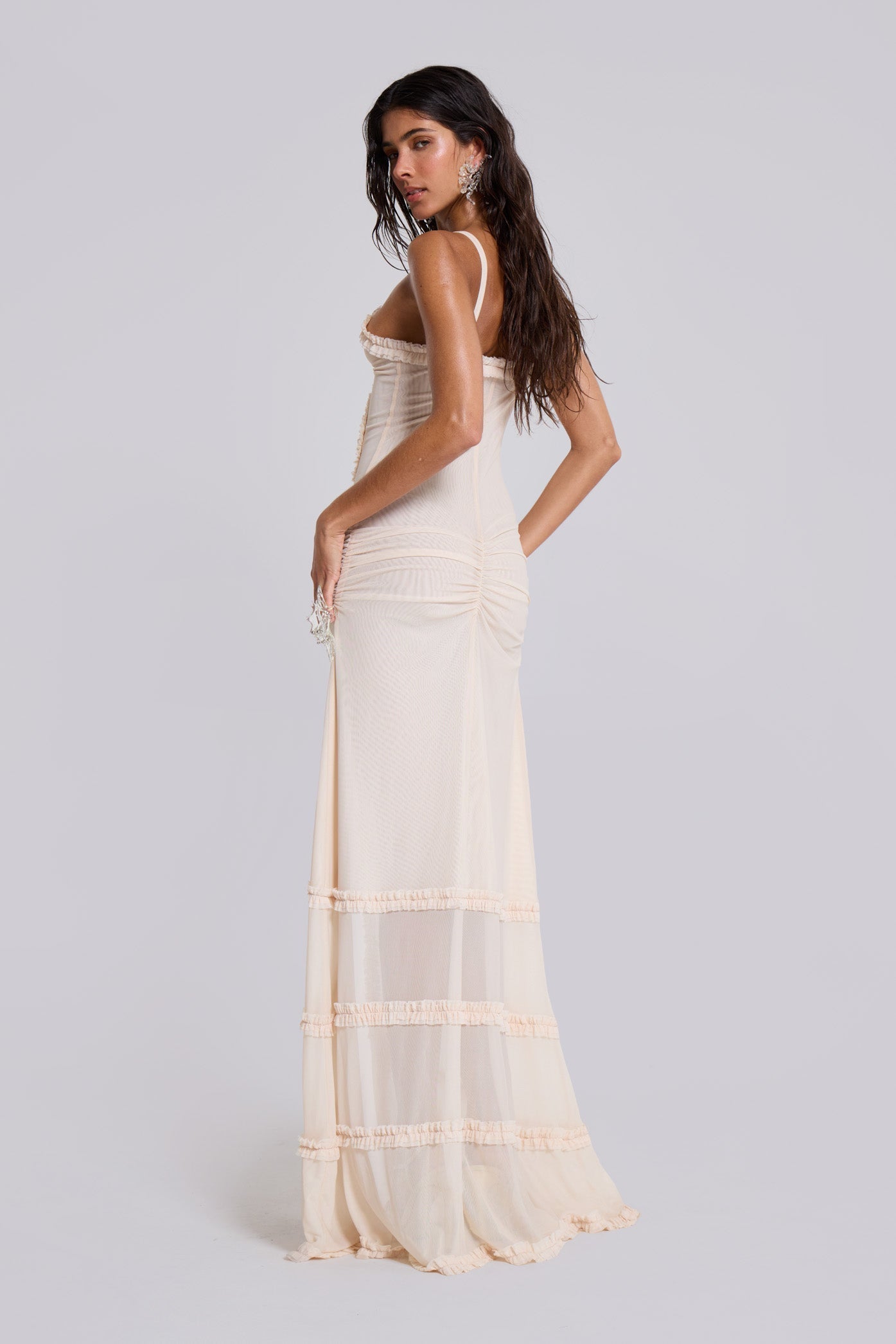 ALEXA CUTOUT MAXI DRESS