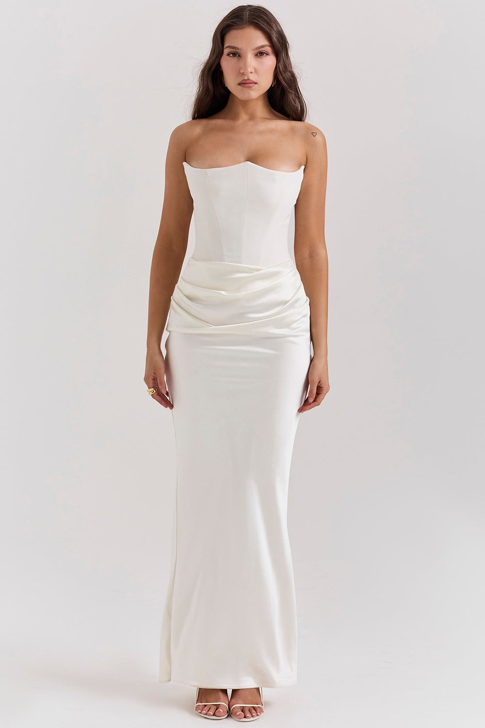 SERAPHINA MAXI DRESS - IVORY