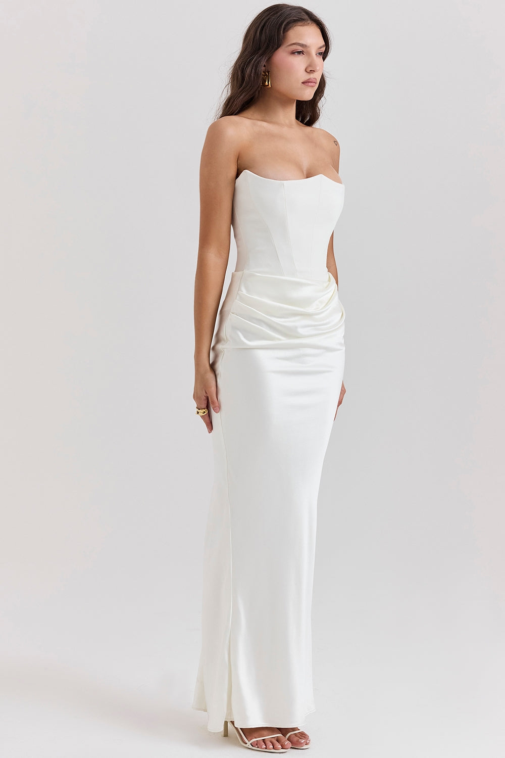 SERAPHINA MAXI DRESS - IVORY
