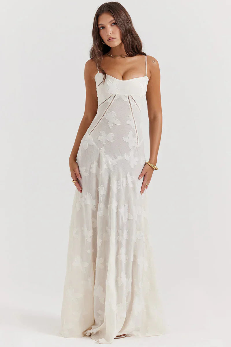 MIA MAXI DRESS  - CREAM