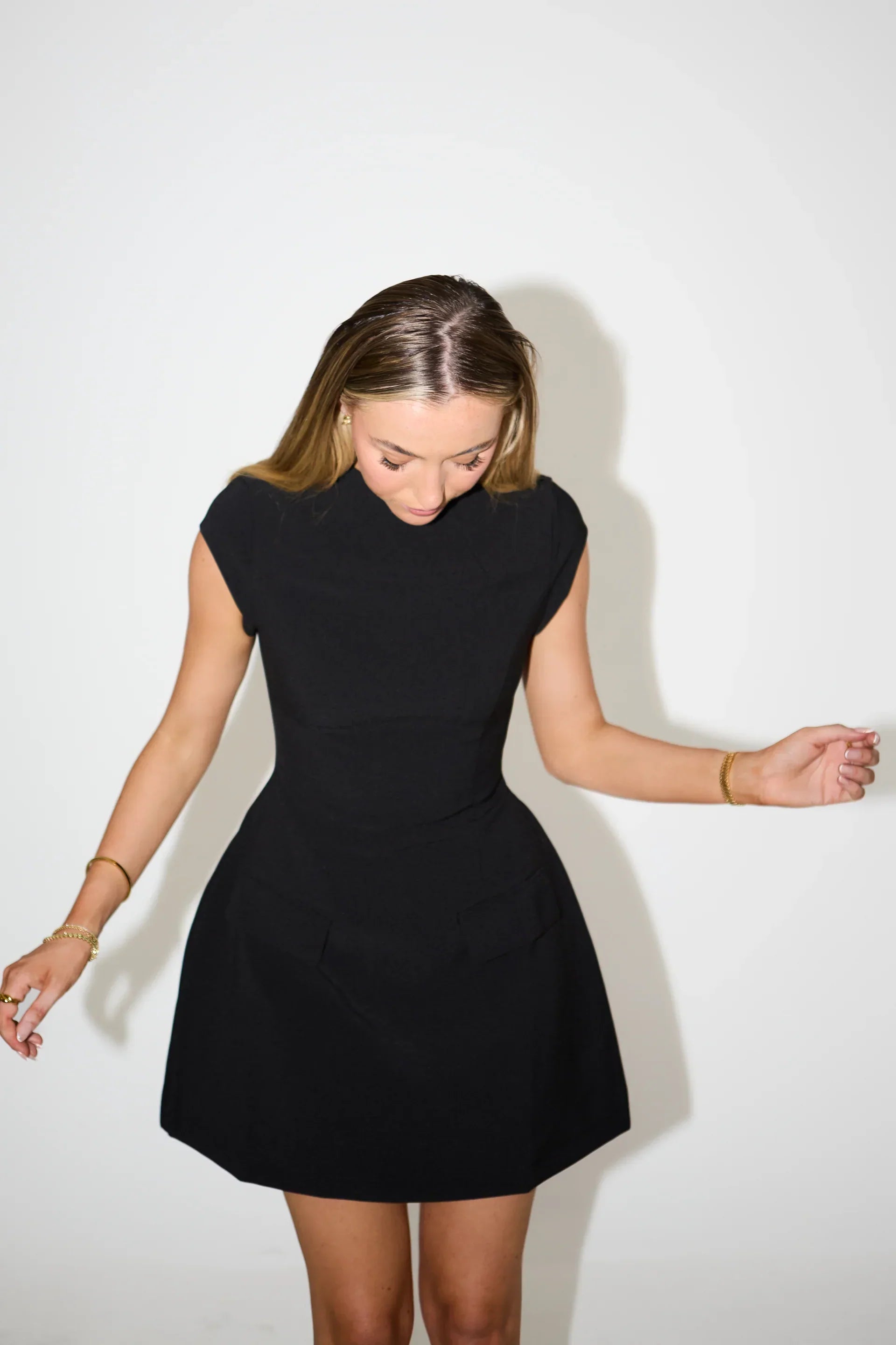 CAMILLA MINI DRESS - BLACK