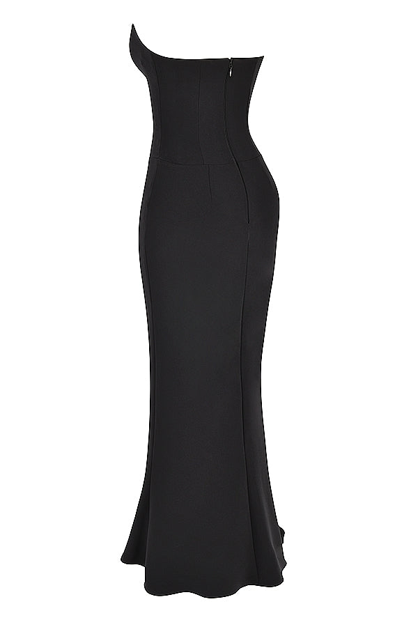 VALENTINA MAXI DRESS - BLACK
