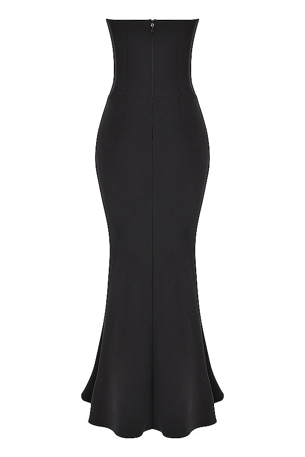 VALENTINA MAXI DRESS - BLACK
