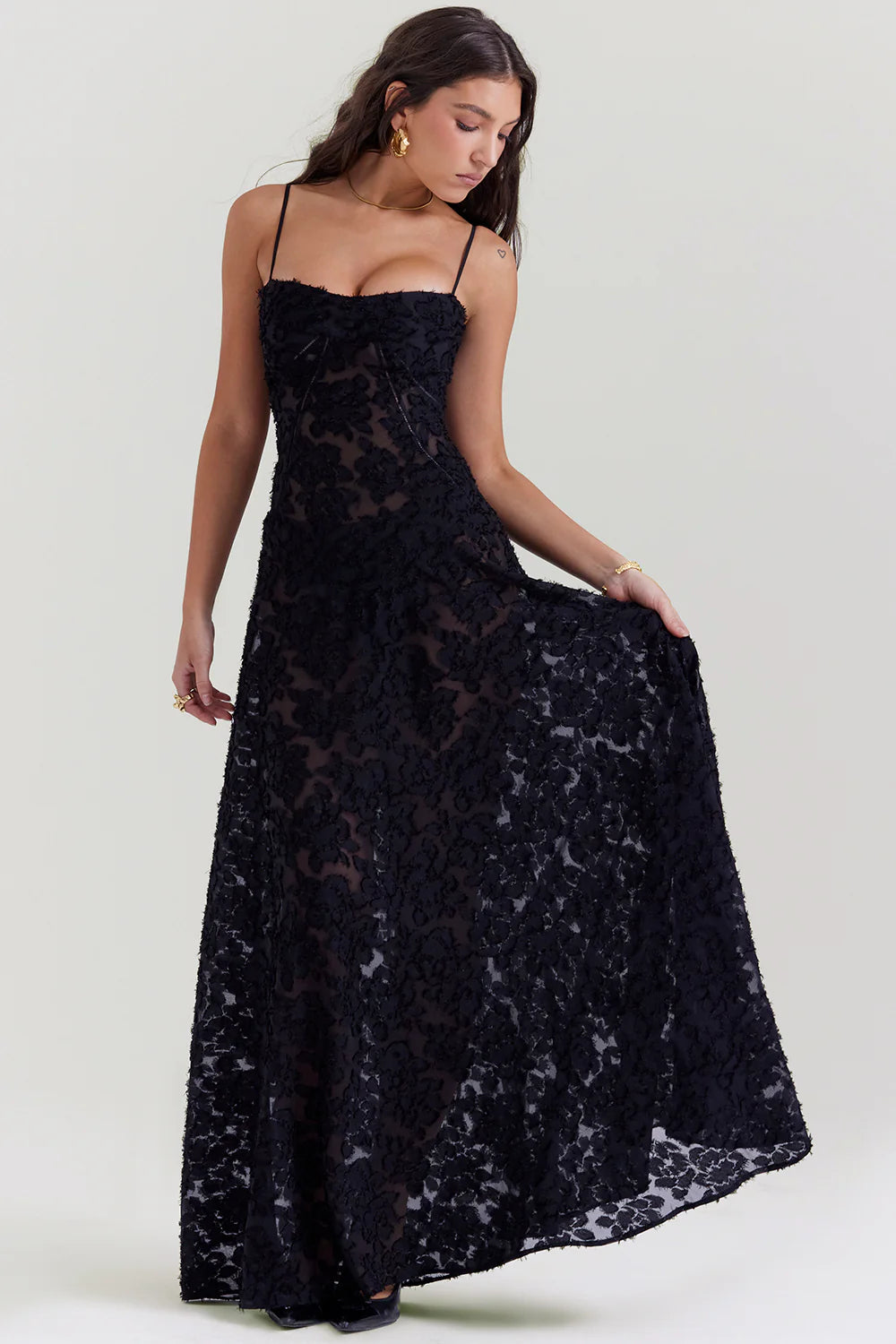 MIA MAXI DRESS - BLACK